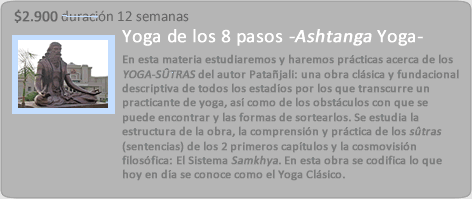 8 pasos del yoga